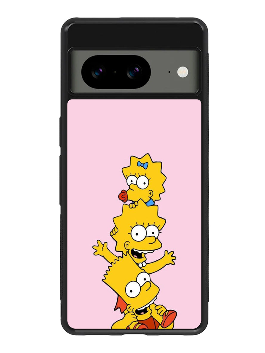 The Simpsons And Family Google Pixel 8a Case