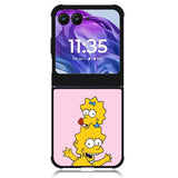 The Simpsons And Family Motorola Moto Razr 2024 , Moto Razr 50 Case