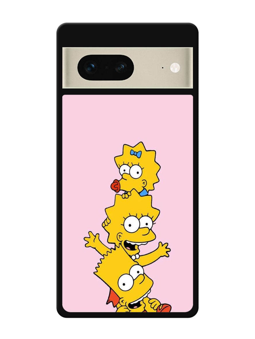 The Simpsons And Family Google Pixel 7 Case