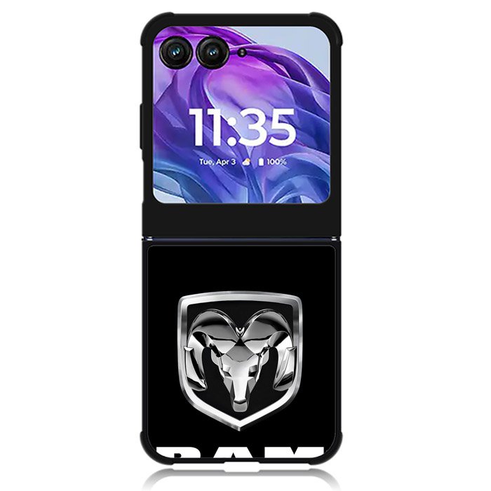 Ram Dodge Ram Logo Motorola Moto Razr 2024 , Moto Razr 50 Case