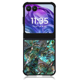 Crazy Pattern Abalone Motorola Moto Razr 2024 , Moto Razr 50 Case