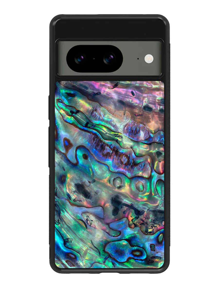 Red And Silver Abalone Google Pixel 8a Case