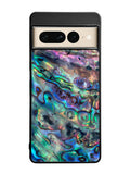 Red And Silver Abalone Google Pixel 7 Pro Case