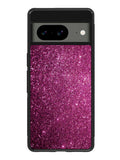 Purple Glitter Google Pixel 8a Case
