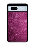 Purple Glitter Google Pixel 7A Case