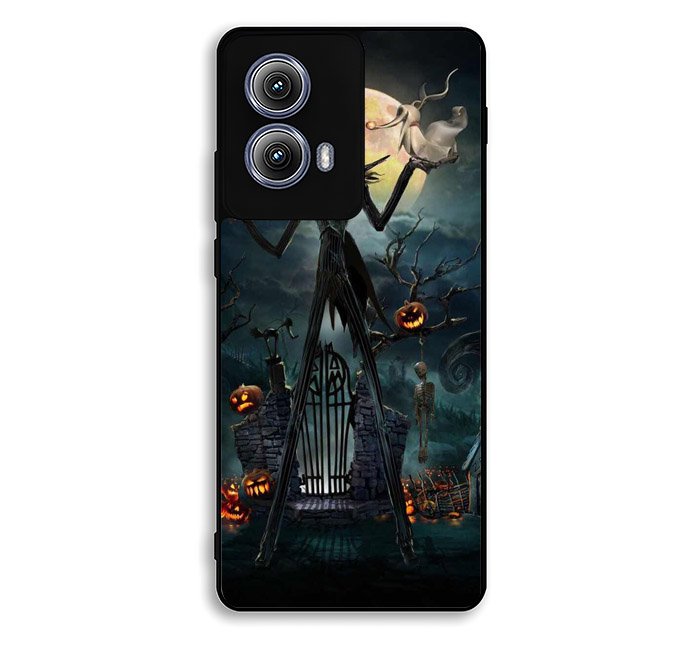 Nightmare Before Christmas Jack Skeleton Motorola Moto Edge 2024 Case FE0625