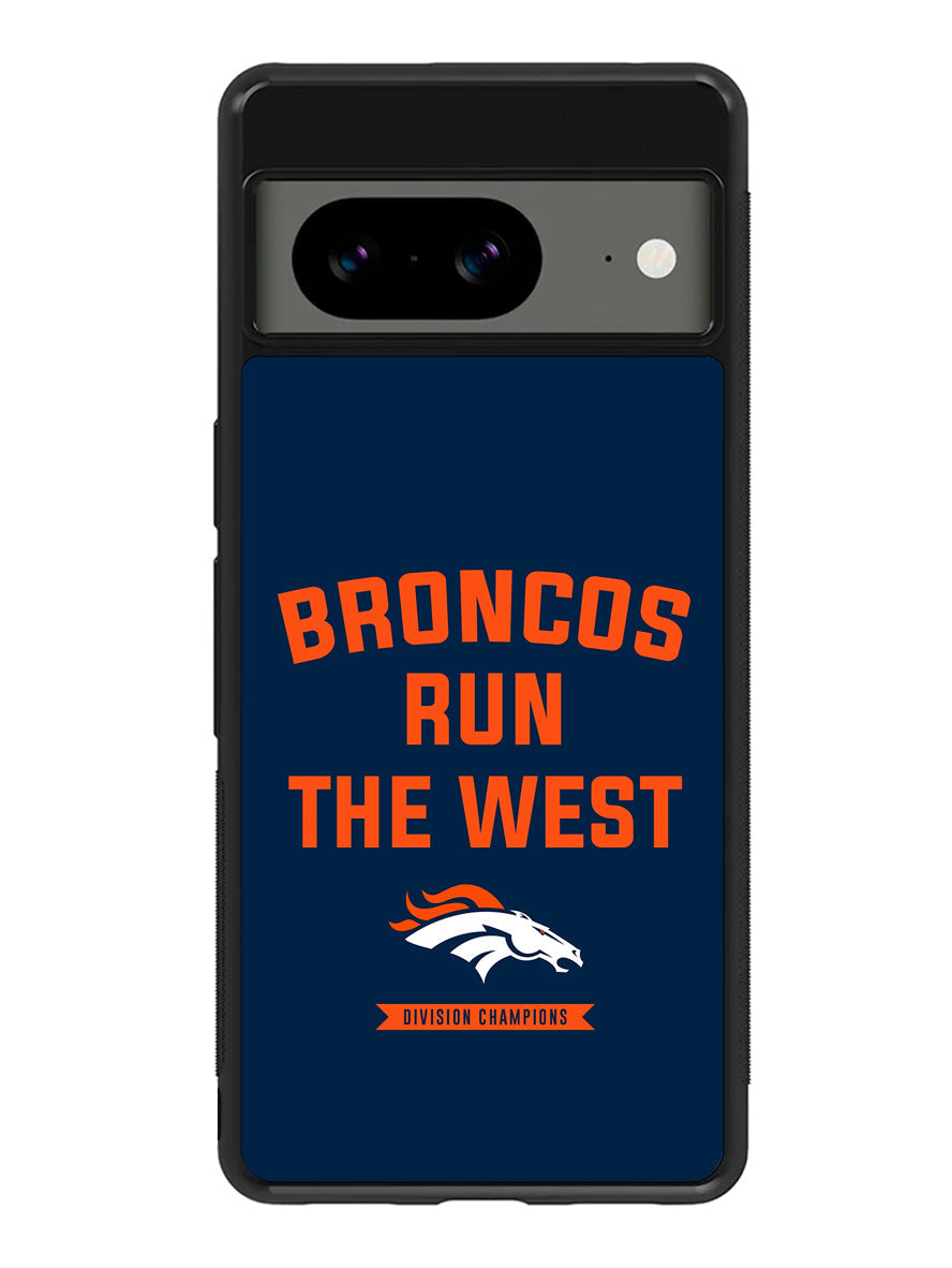 Denver Broncos Run The West Google Pixel 8a Case