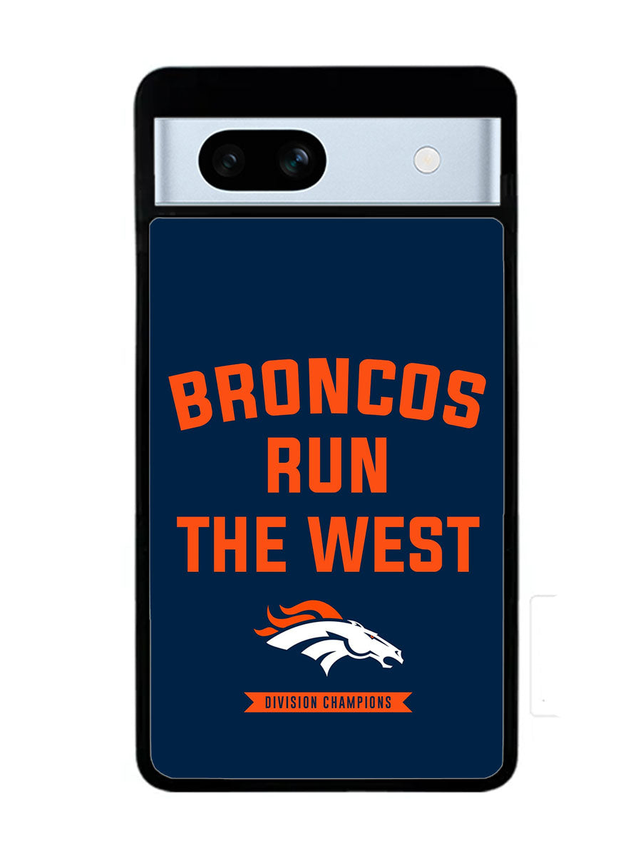 Denver Broncos Run The West Google Pixel 7A Case