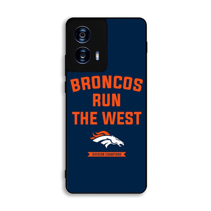 Denver Broncos Run The West Motorola Moto G Power 5G 2024 Case FE6647