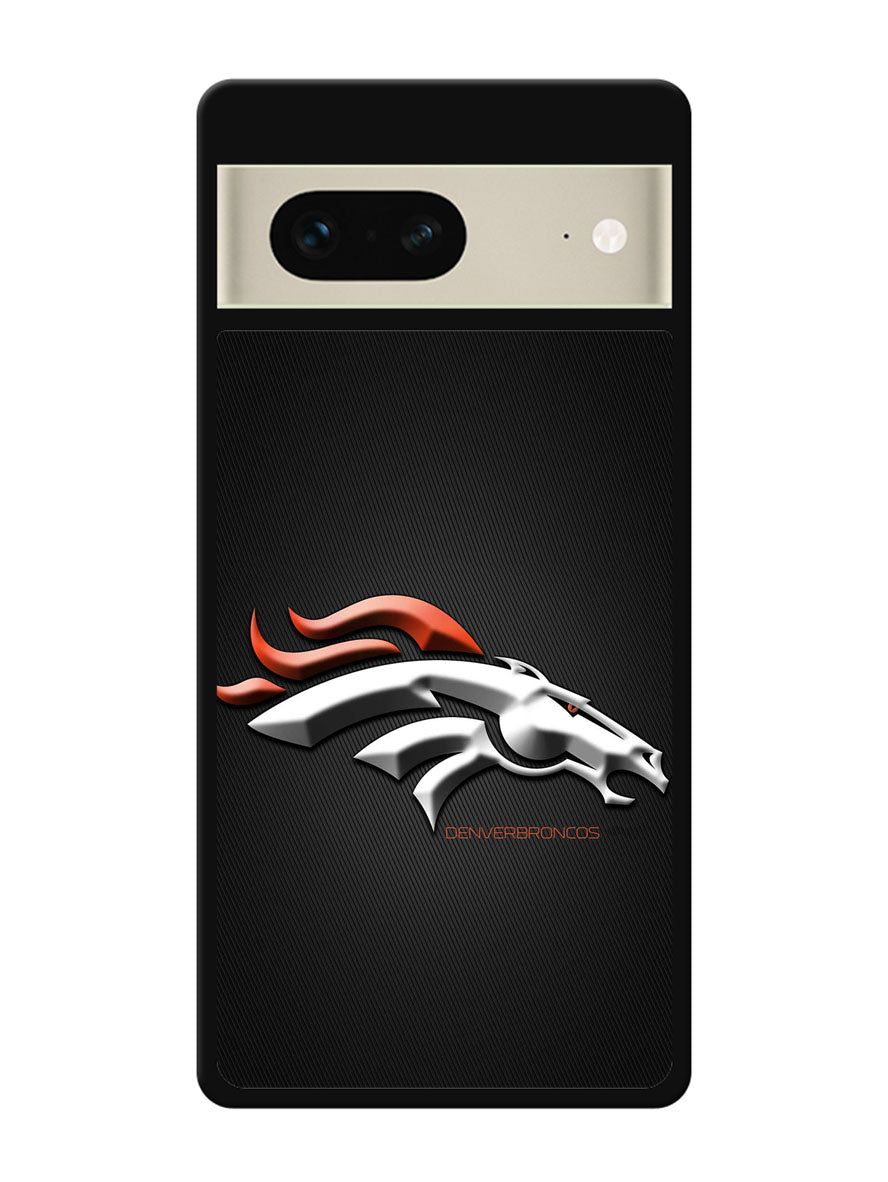 Denver Broncos Grey Background Google Pixel 7 Case