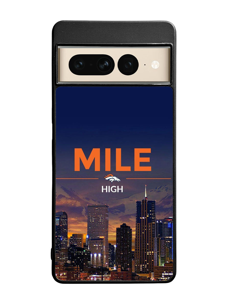 Denver Broncos Mile High Google Pixel 7 Pro Case