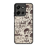 Classic Horror Pattern Motorola Moto G 5G 2025 Case FE5058