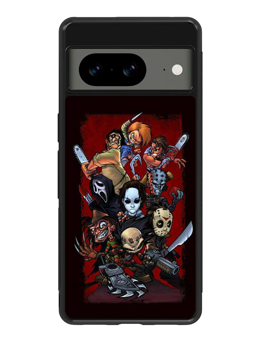 Classic Horror Movie Villains Google Pixel 8a Case