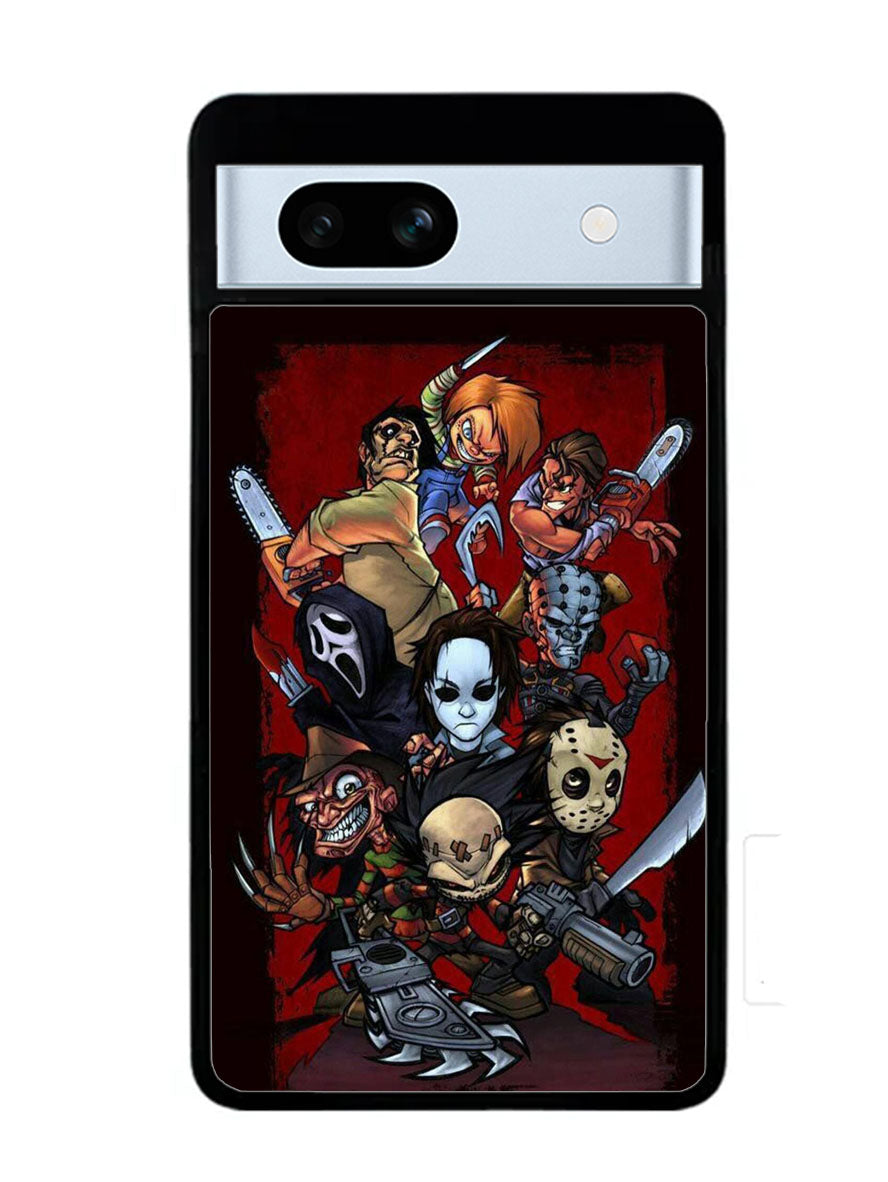 Classic Horror Movie Villains Google Pixel 7A Case