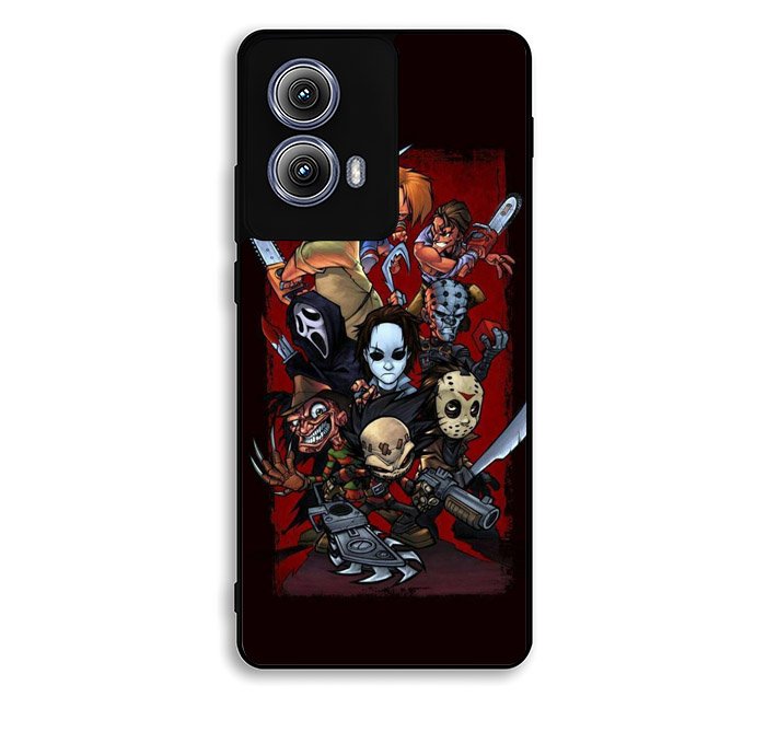 Classic Horror Movie Villains Motorola Moto Edge 2024 Case FE1381