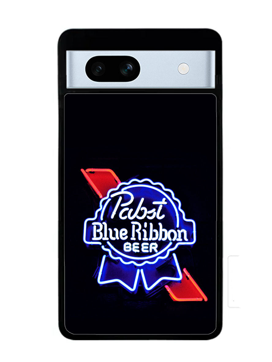 Pabst Blue Ribbon Neon Google Pixel 7A Case