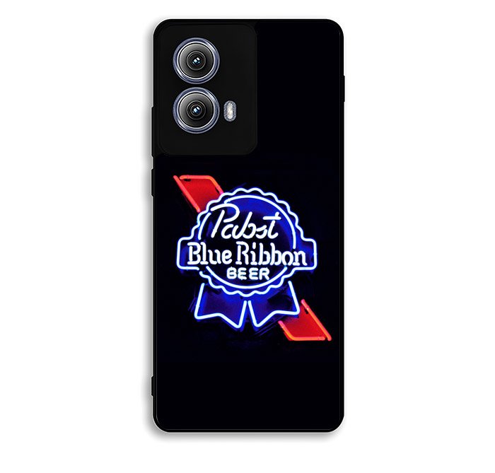 Pabst Blue Ribbon Neon Motorola Moto Edge 2024 Case FE2607