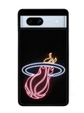 Miami Heat Neon Logo Google Pixel 7A Case