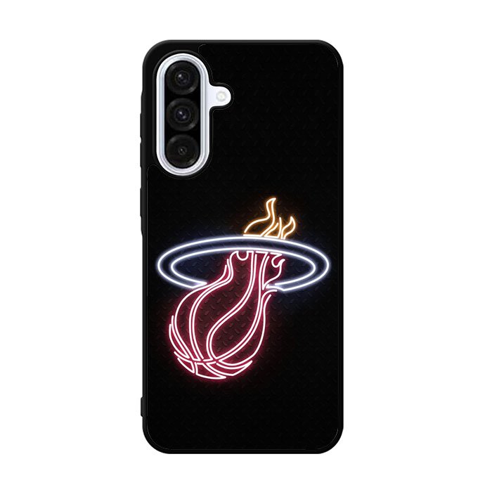 Miami Heat Neon Logo Samsung Galaxy A36 Case FE5505
