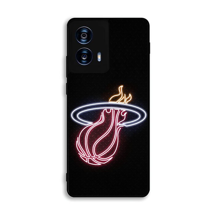 Miami Heat Neon Logo Motorola Moto G Power 5G 2024 Case FE2469