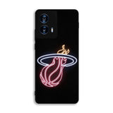 Miami Heat Neon Logo Motorola Moto G Power 5G 2024 Case FE6978