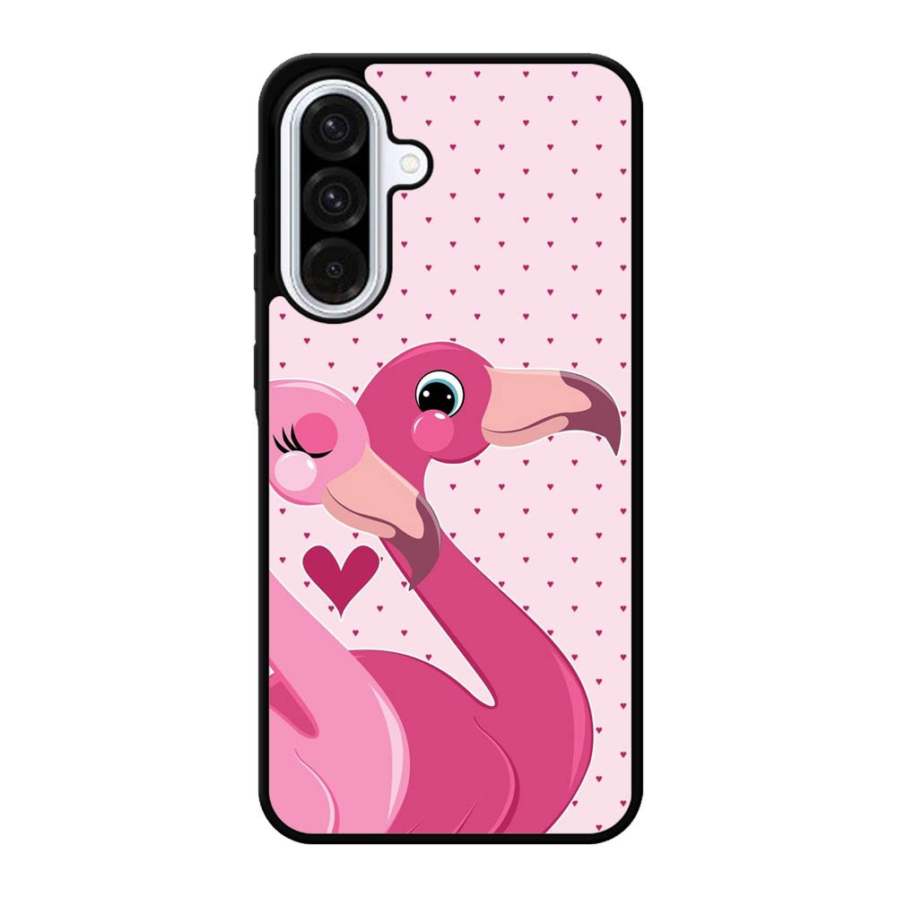 Flamingo Couple Samsung Galaxy A56 Case FE1065