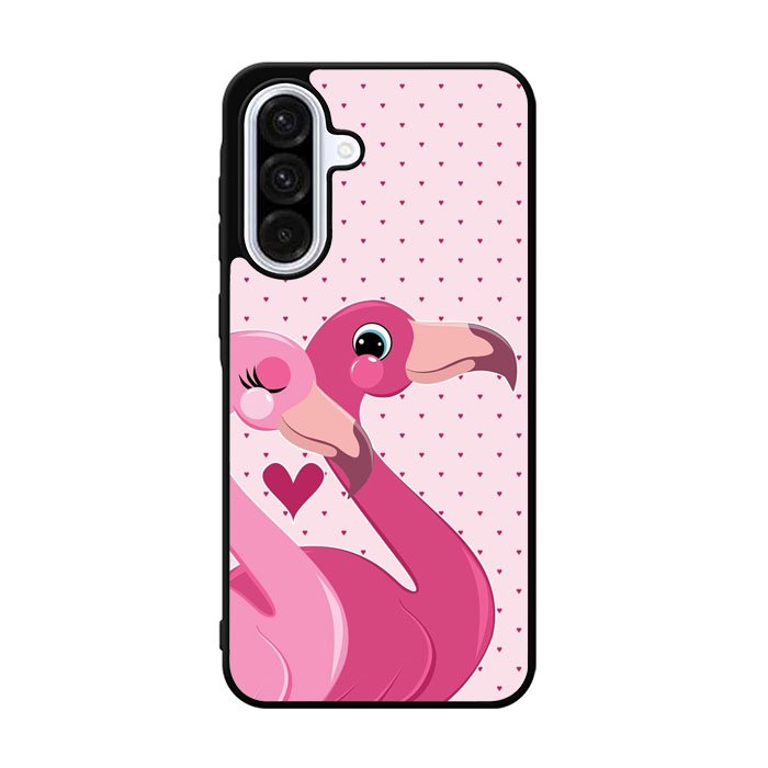 Flamingo Couple Samsung Galaxy A36 Case FE5986