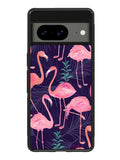 Flamingo Purple Pattern Google Pixel 8a Case