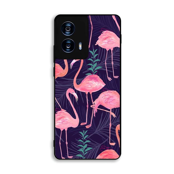 Flamingo Purple Pattern Motorola Moto G Power 5G 2024 Case FE1669