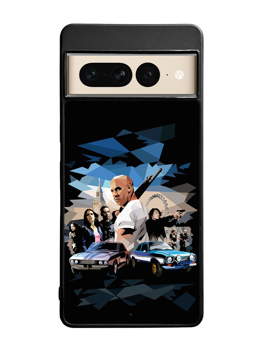 The Fast And Furious 9 Art Painting Google Pixel 7 Pro Case