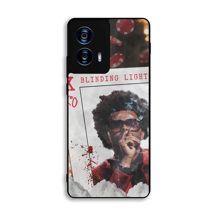 King Card Blinding Lights The Weeknd Motorola Moto G Power 5G 2024 Case FE3190