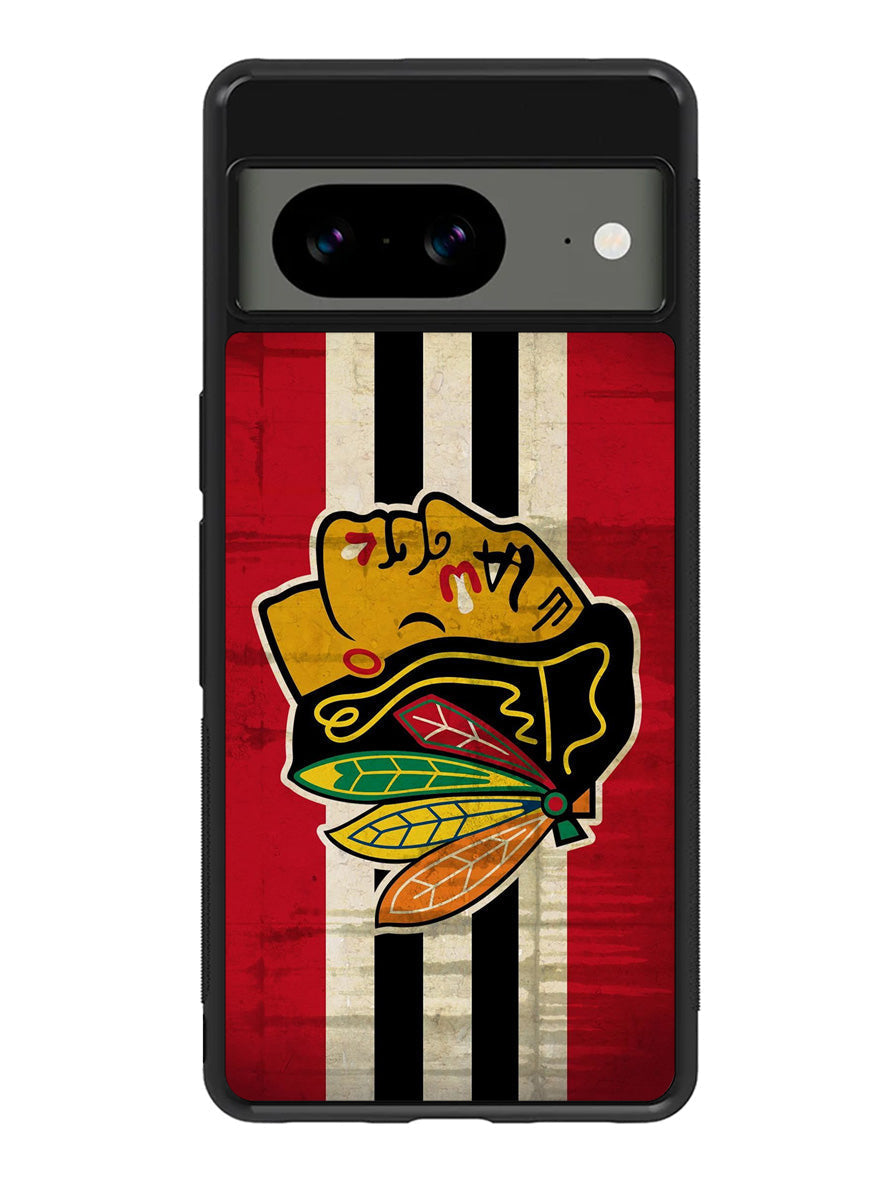 Chicago Blackhawks Logo Google Pixel 8a Case