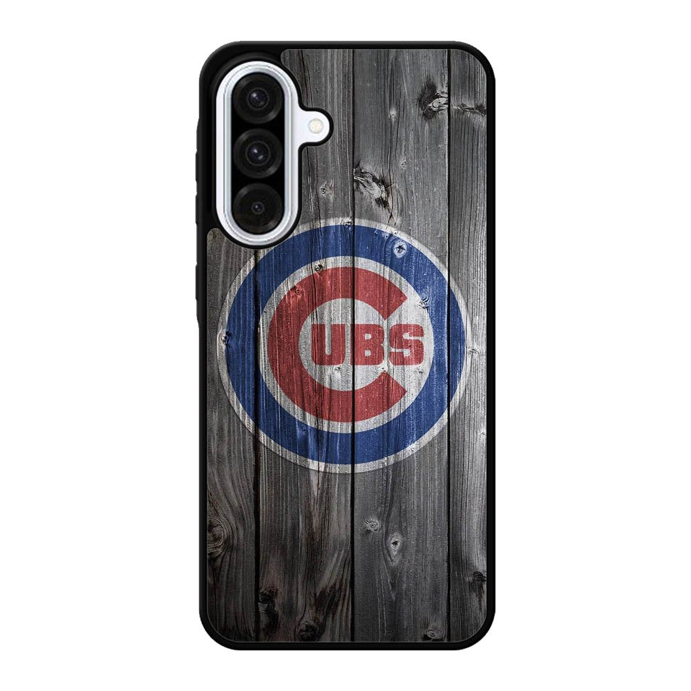 Chicago Cubs Wood Logo Samsung Galaxy A56 Case FE3273