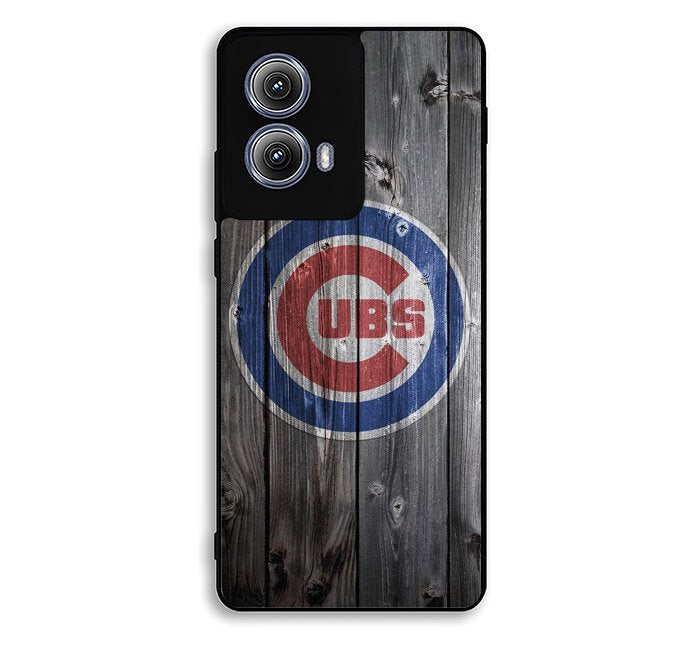 Chicago Cubs Wood Logo Motorola Moto Edge 2024 Case FE1428