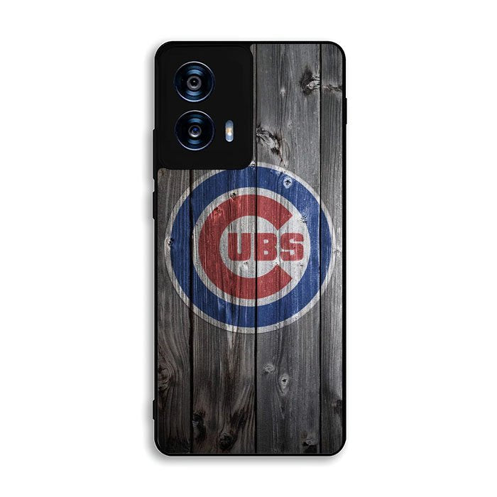 Chicago Cubs Wood Logo Motorola Moto G Power 5G 2024 Case FE1428
