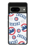 Chicago Cubs Baseball Doodle Google Pixel 8a Case
