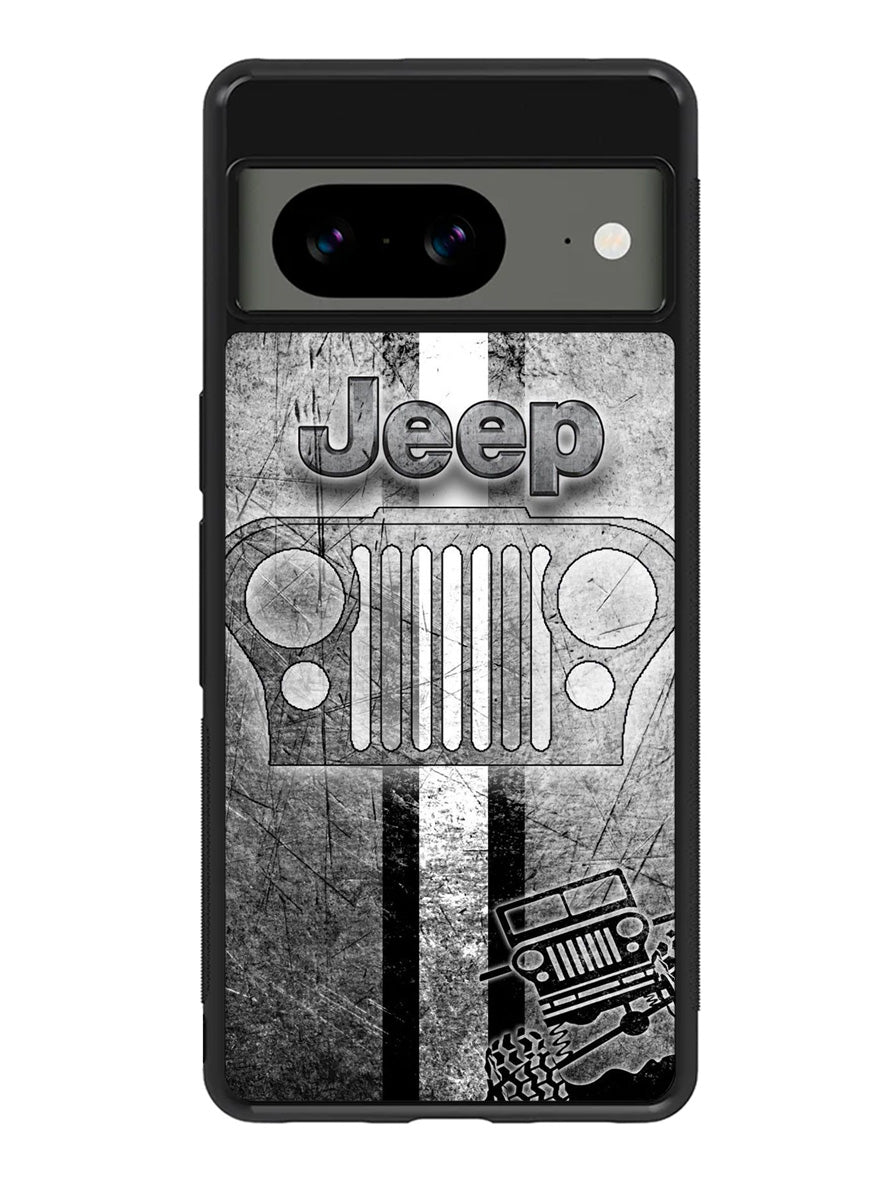 Jeep Grey Google Pixel 8a Case