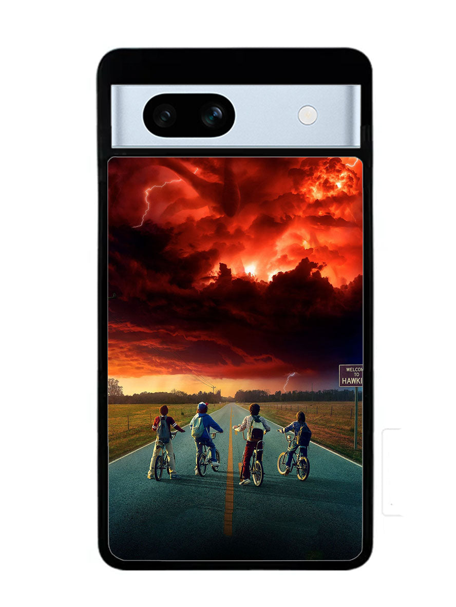 Stranger Things Hawkins Google Pixel 7A Case
