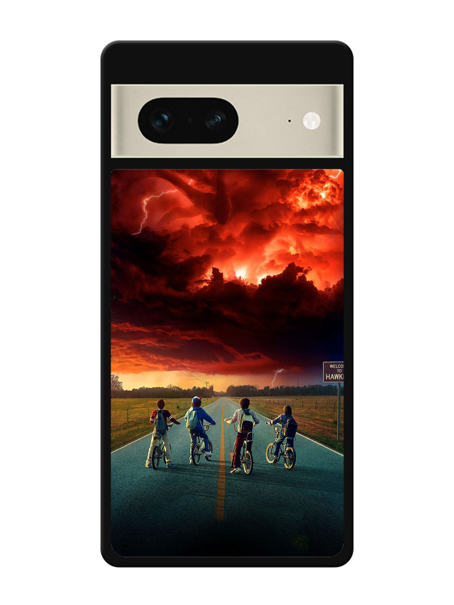 Stranger Things Hawkins Google Pixel 7 Case