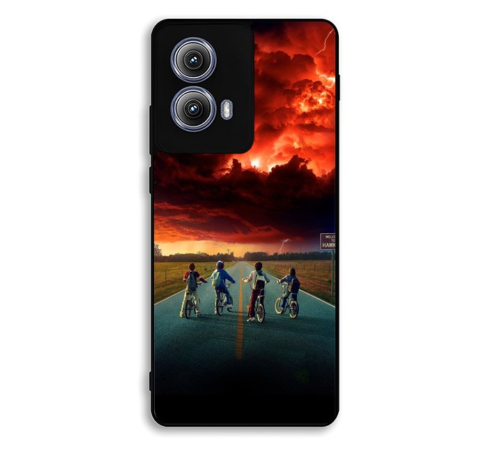 Stranger Things Hawkins Motorola Moto Edge 2024 Case FE7343