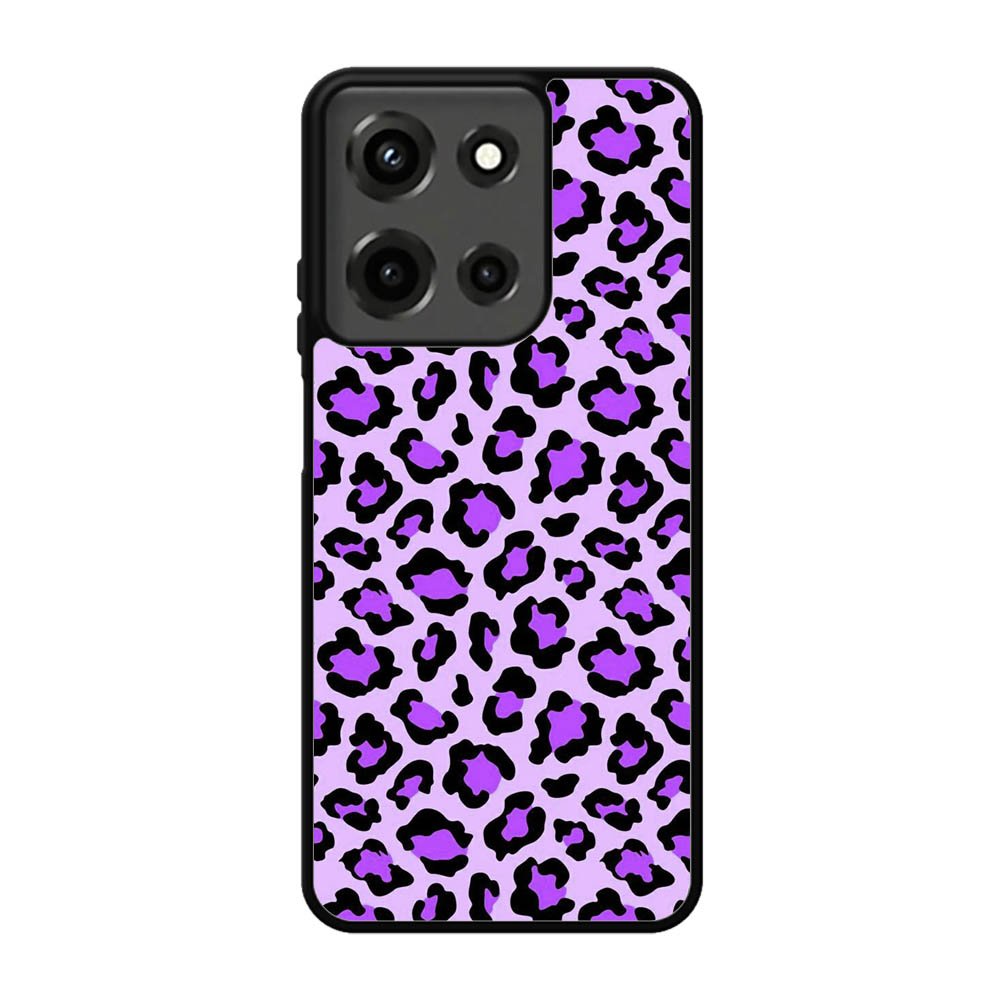 Leopard Purple Pattern Motorola Moto G 5G 2025 Case FE5356