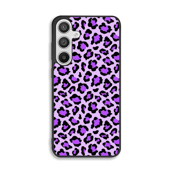 Leopard Purple Pattern Samsung Galaxy A26 Case FE6749