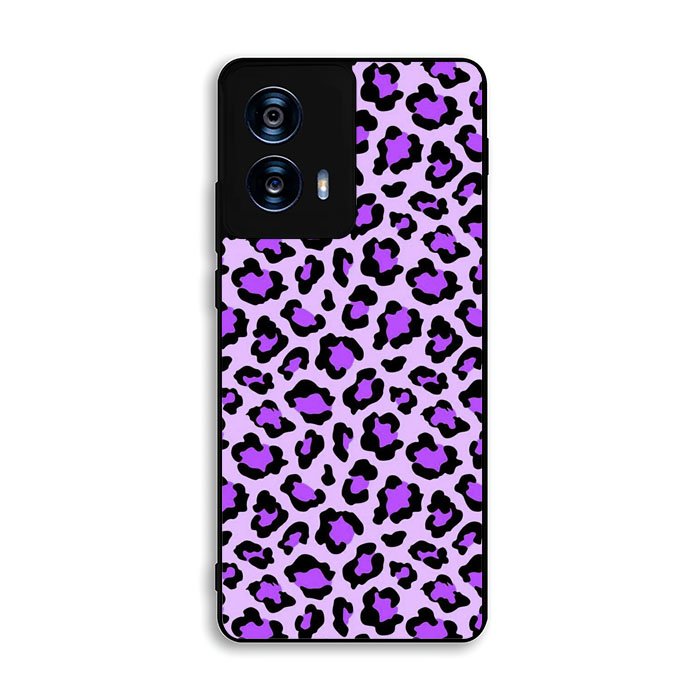 Leopard Purple Pattern Motorola Moto G Power 5G 2024 Case FE2241