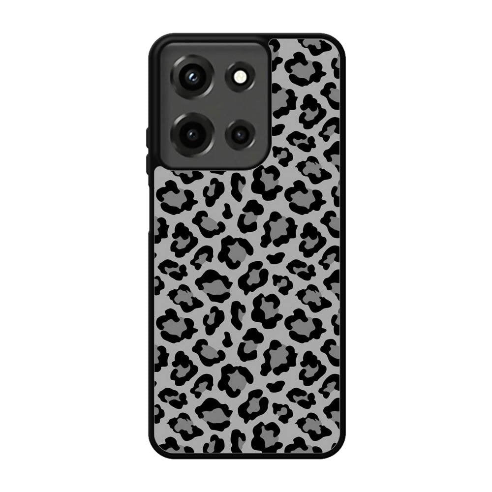 Leopard Grey Pattern Motorola Moto G 5G 2025 Case FE4132