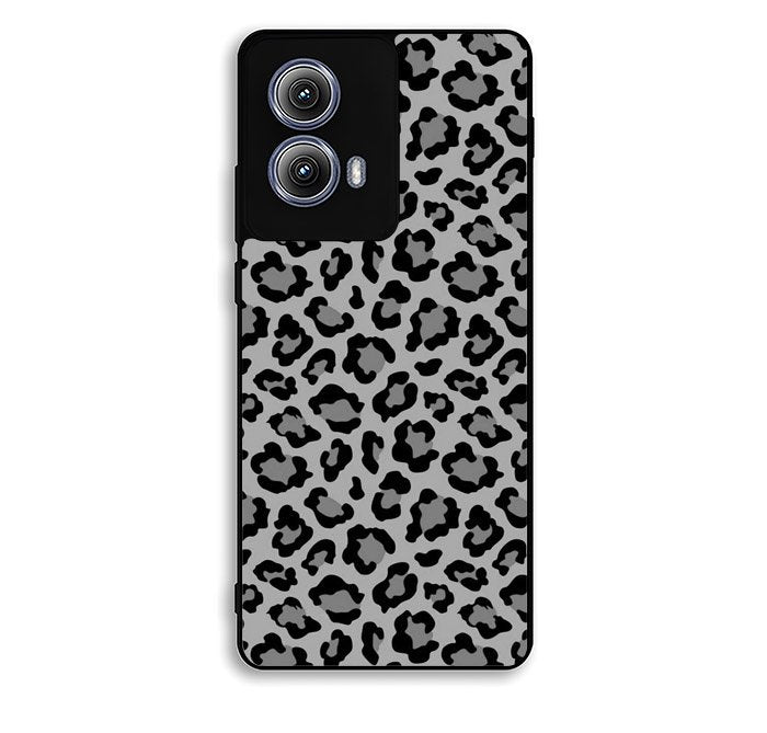 Leopard Grey Pattern Motorola Moto Edge 2024 Case FE6657