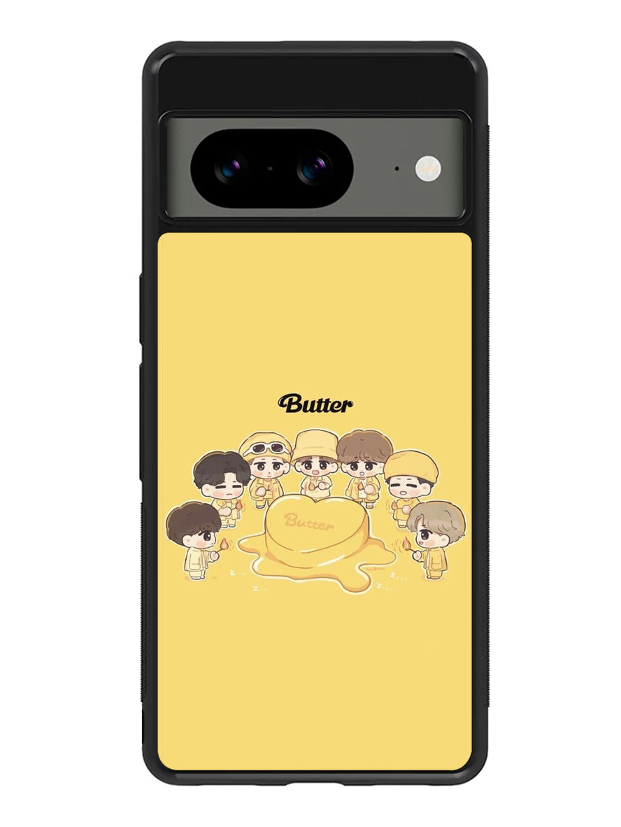 BTS Butter Chibi Personil Google Pixel 8a Case