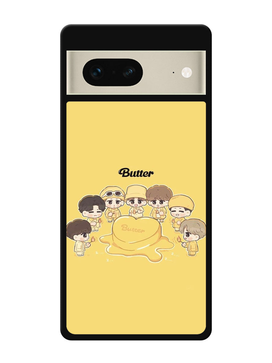 BTS Butter Chibi Personil Google Pixel 7 Case