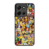 The Simpsons All Characters Motorola Moto G 5G 2025 Case FE8344
