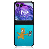 Bart Simpsons Nevermind Nirvana Motorola Moto Razr 2024 , Moto Razr 50 Case