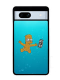 Bart Simpsons Nevermind Nirvana Google Pixel 7A Case